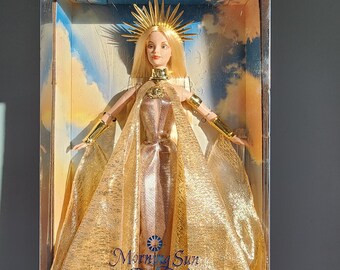 DAMAGED DRESS, Barbie Morning Star Princess, Celestial Collection, 2000 y., Barbie Long Hair, Vintage Barbie, Barbie Doll, Collect