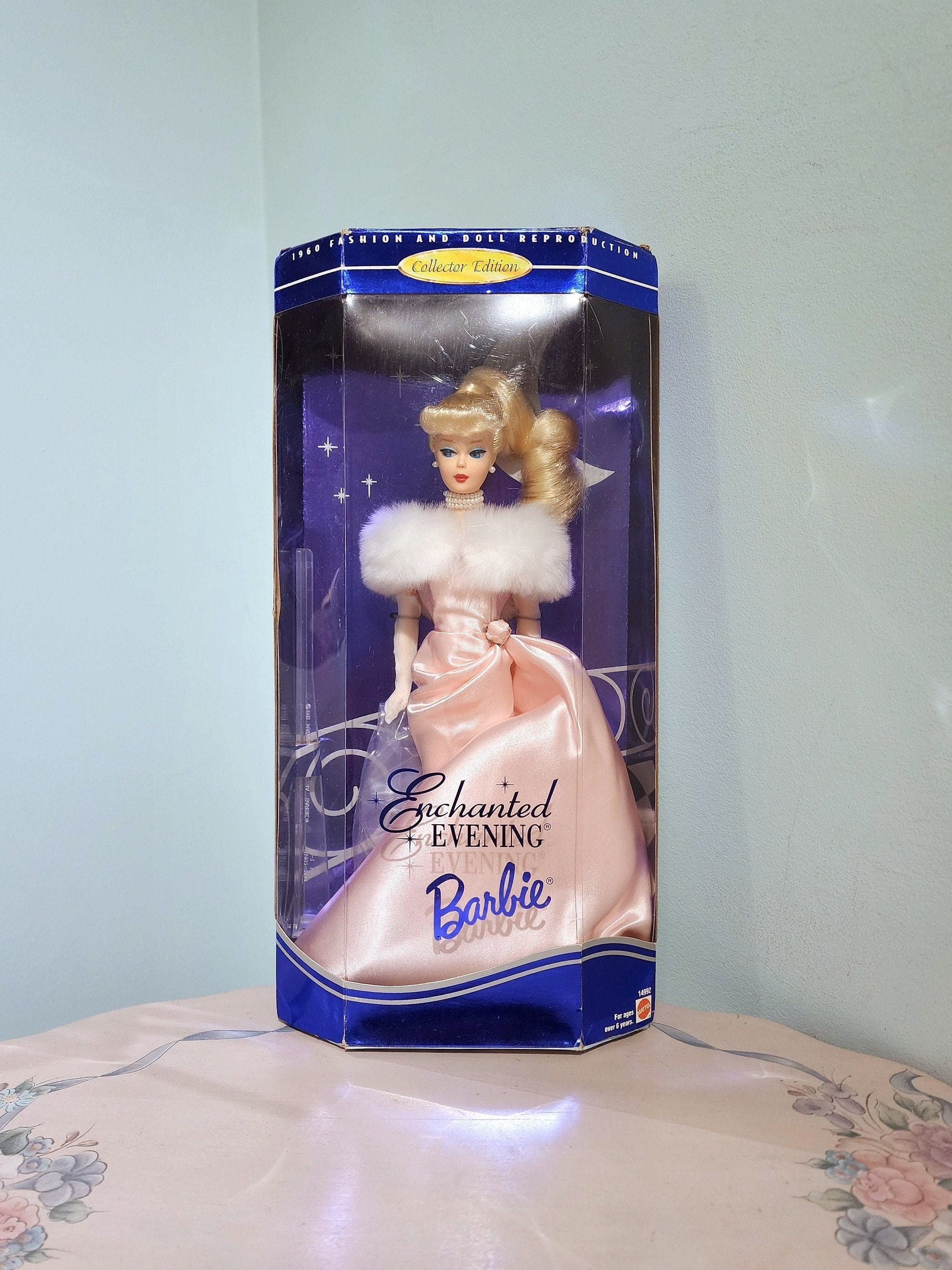 Barbie Enchanted Evening Re Issue of Barbie 1960 Y Vintage Barbie Barbie Doll Brunnete Old Barbie Barbie Ponytail Barbie 60 Gift Etsy India