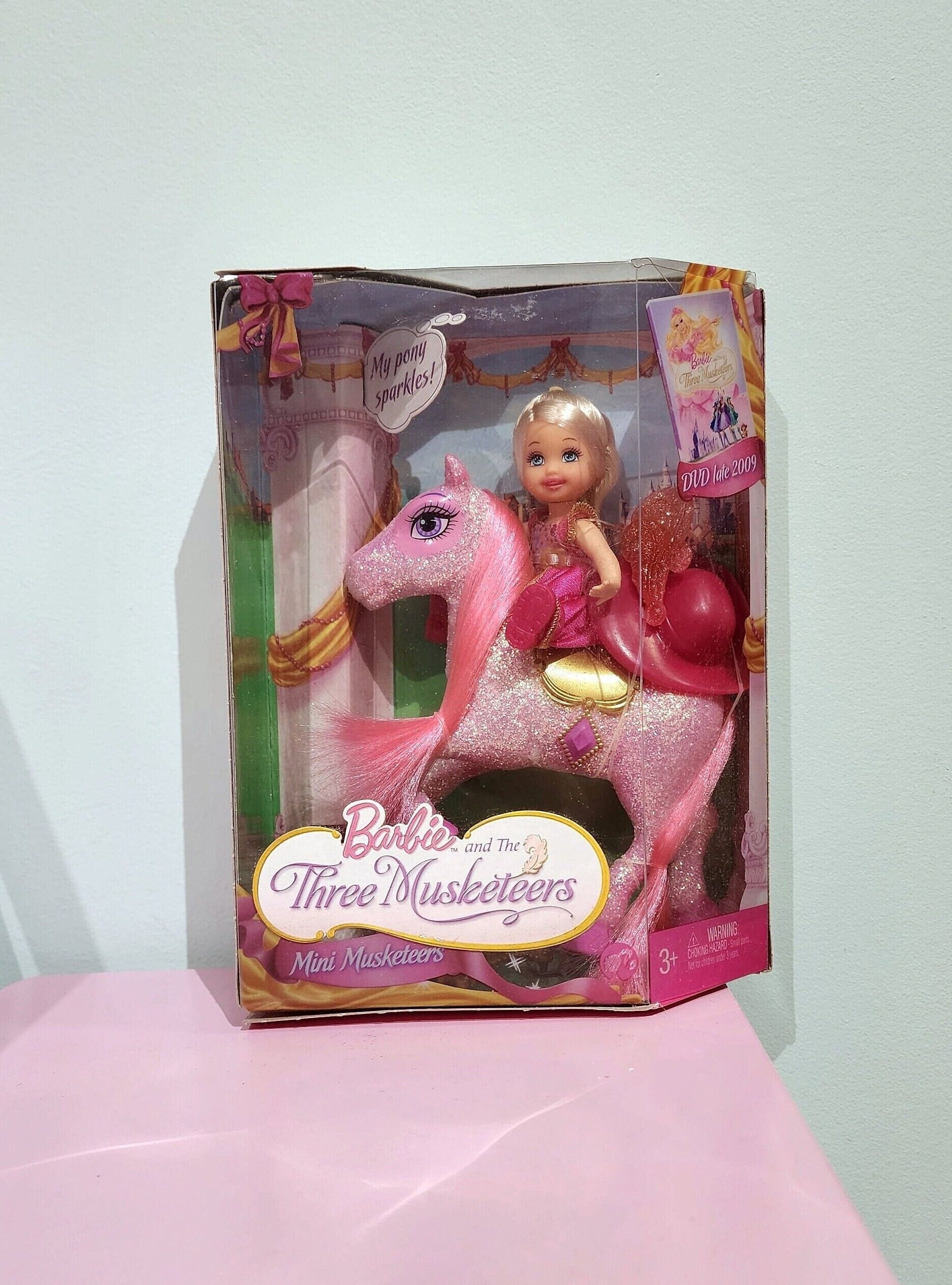 pony race barbie on the go pony