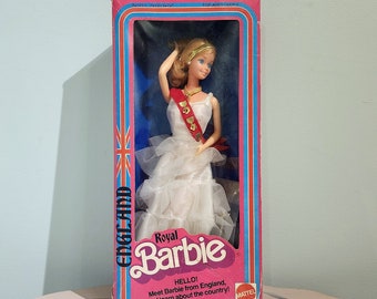 Vintage Barbie Royal England, 1979 y., Collectable Barbie, Barbie Doll, Barbie, Collector, Barbie Childhood, Barbie Country, Nation, Barbie