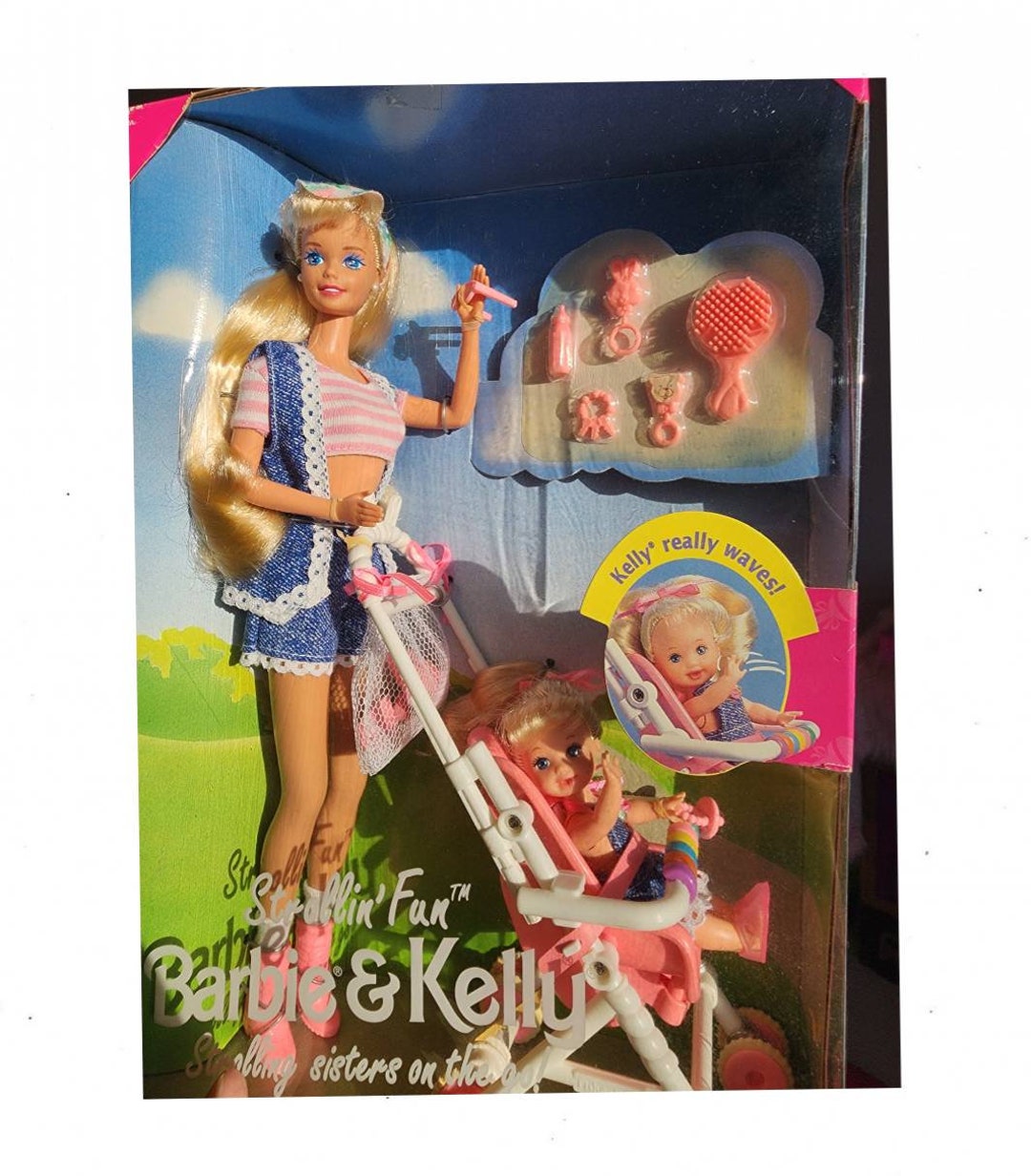 Barbie & Kelly Strollin Fun Barbie Doll Kelly Barbie - Etsy