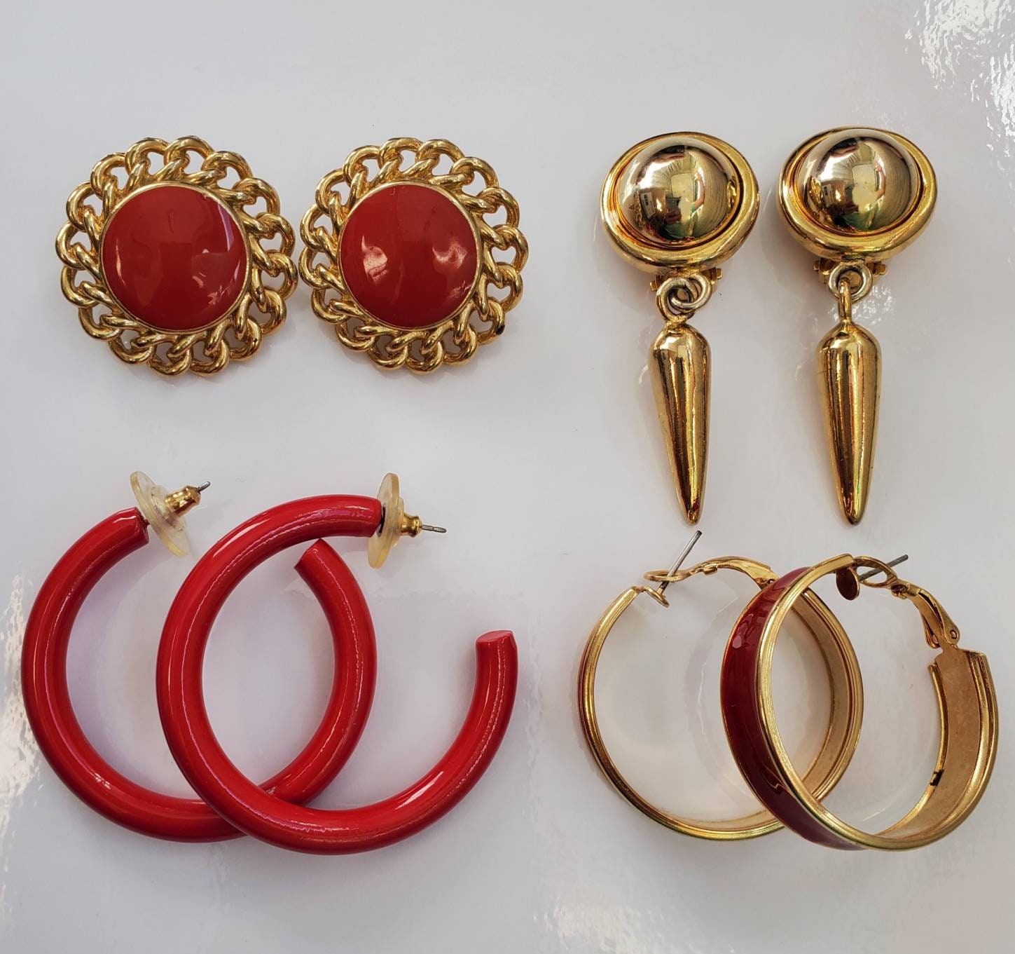 Vintage Jewelry Lot Vintage Earrings Lot Vintage Jewelry Etsy