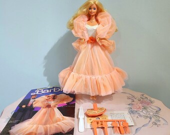 Barbie Peaches 'n Cream, 1984 J., Gebraucht, Barbie 80er Jahre, Vintage Barbie, Barbie-Puppe, Barbie, Sammlerstück, Barbie Kindheit, Peaches And Cream