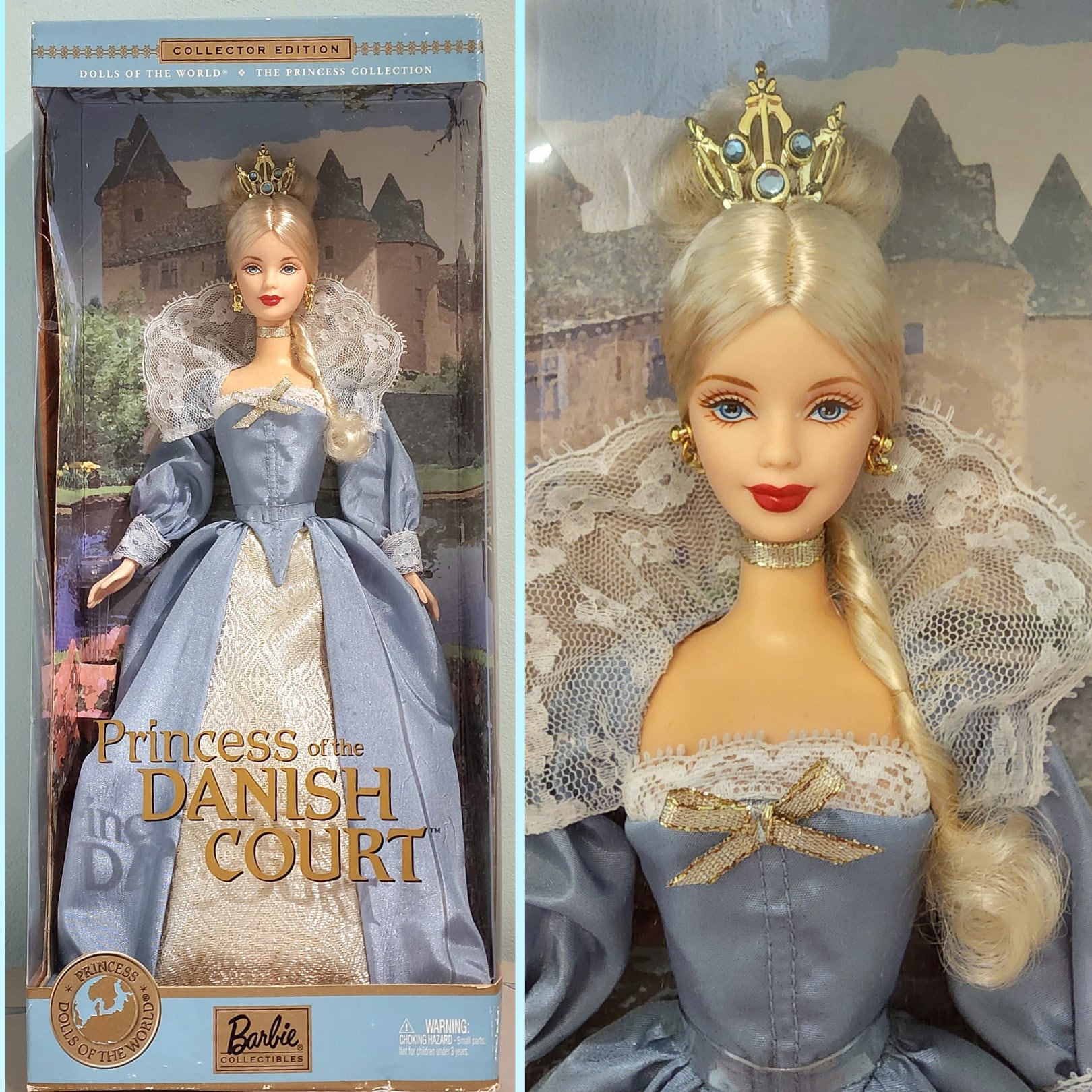 Barbie Princess of the Danish Court, 2002 Dolls of the World