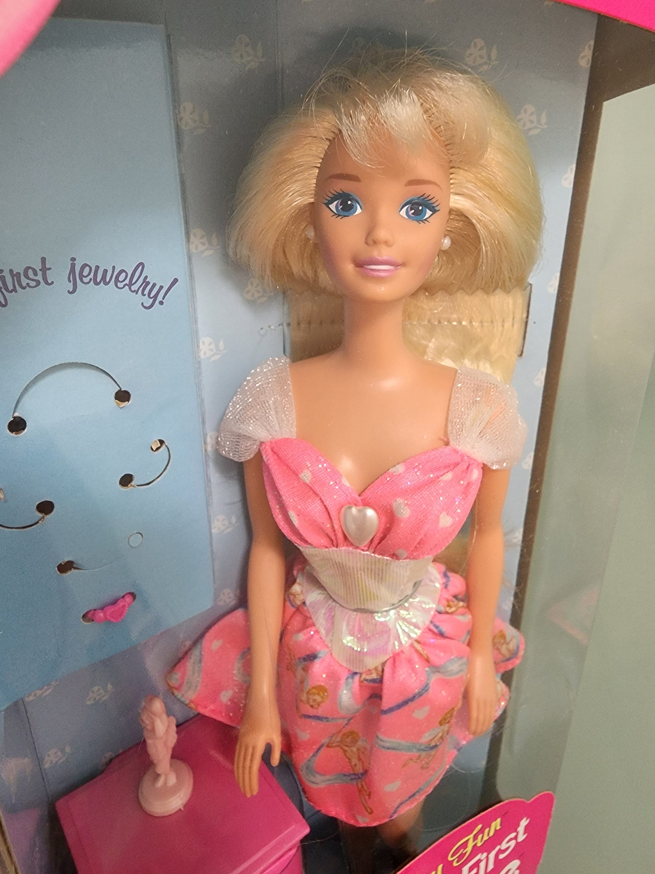Amazon.com: My First Barbie - Jewelry Fun-1996 : Toys & Games