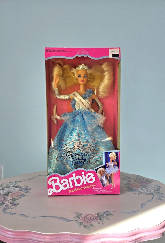 1991 Barbie Anno Barbie American Beauty Queen 1991 Anno Barbie 90s Vintage  Barbie