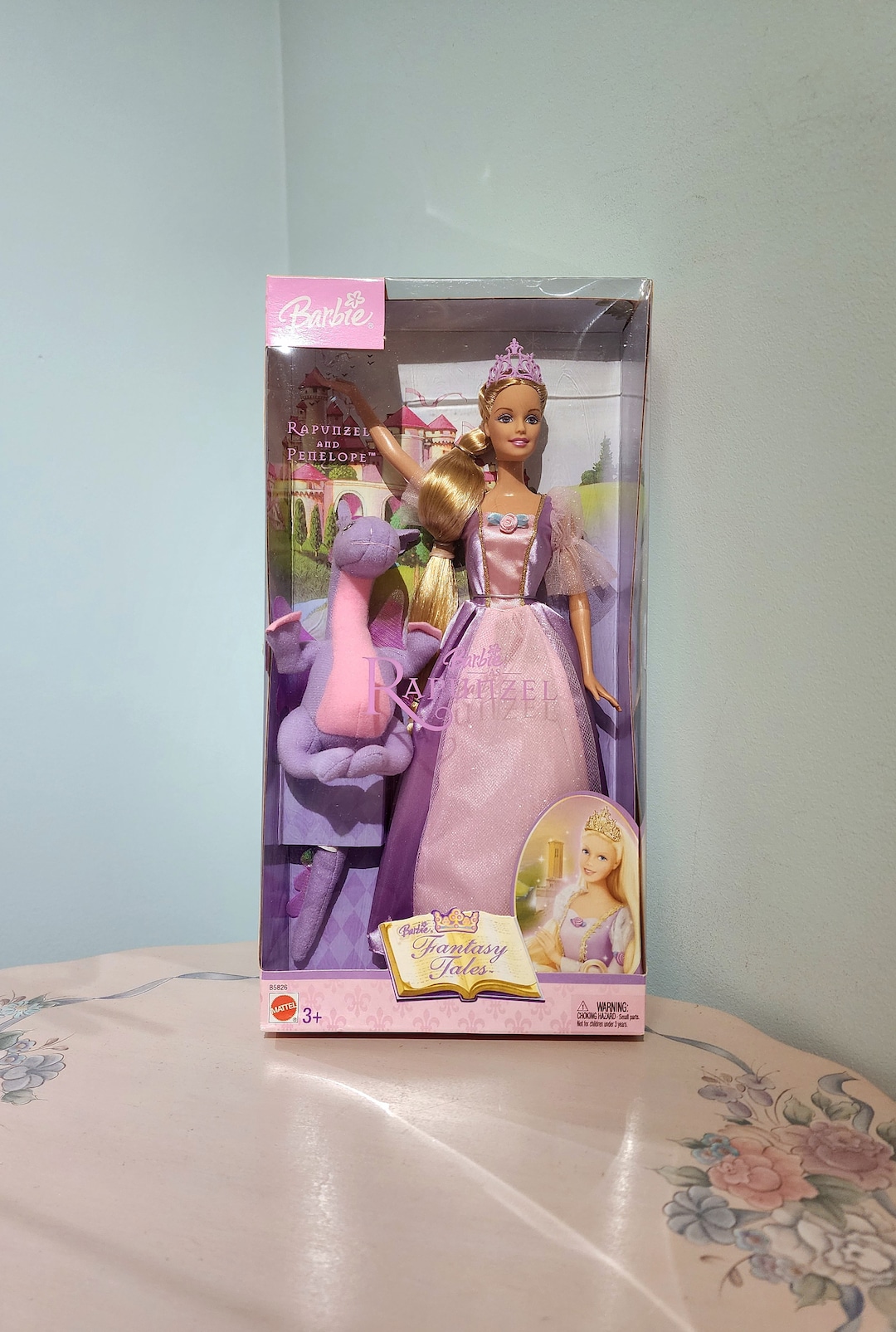 Barbie Rapunzel y Penélope Dragón, Cuentos de Fantasía, 2004y
