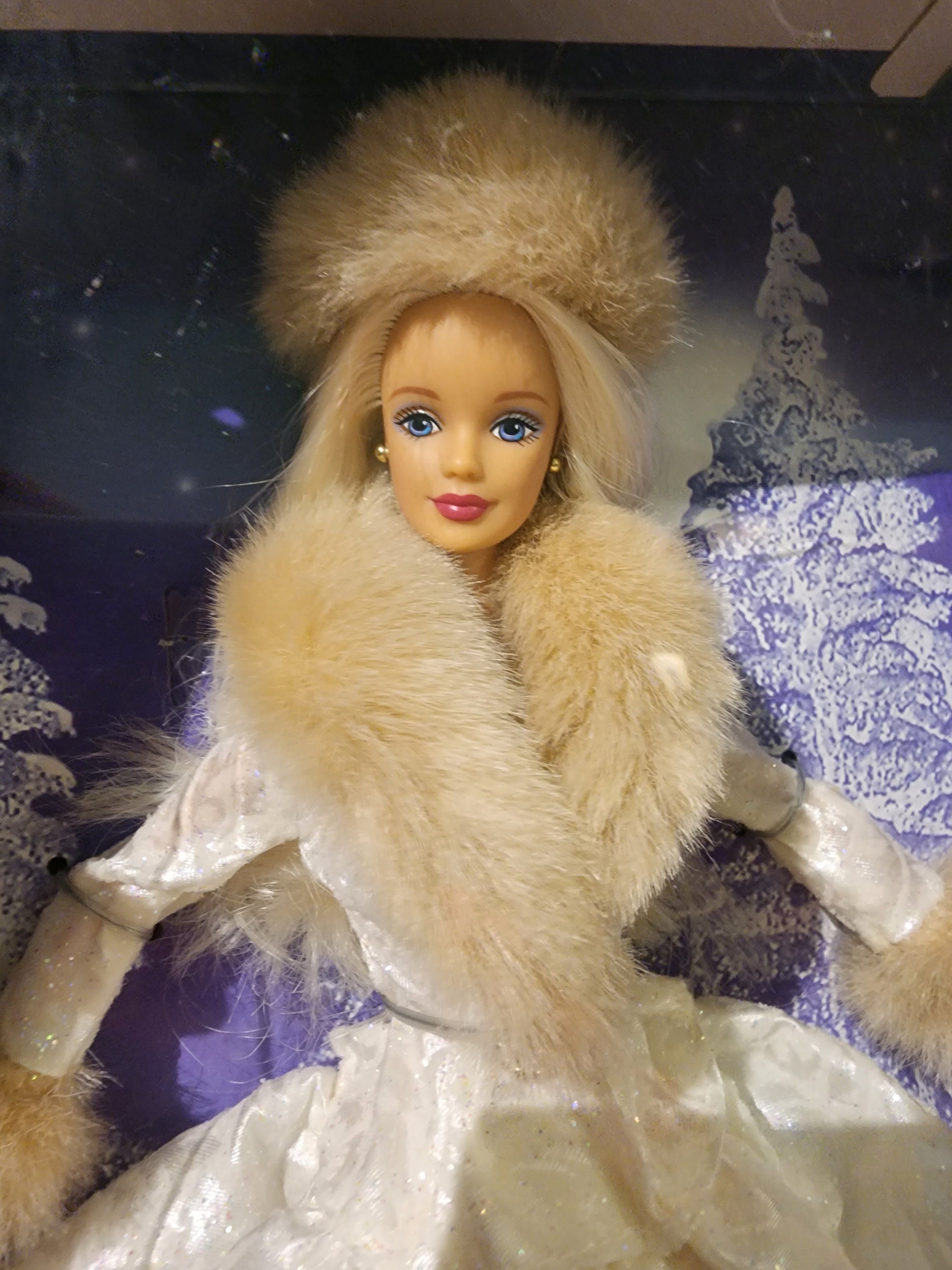 Barbie Winter Evening, 1998 Year, Vintage Barbie, Barbie Doll