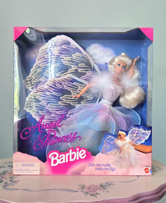 Vintage 1996 Angel Princess Barbie Doll - Collector Toy