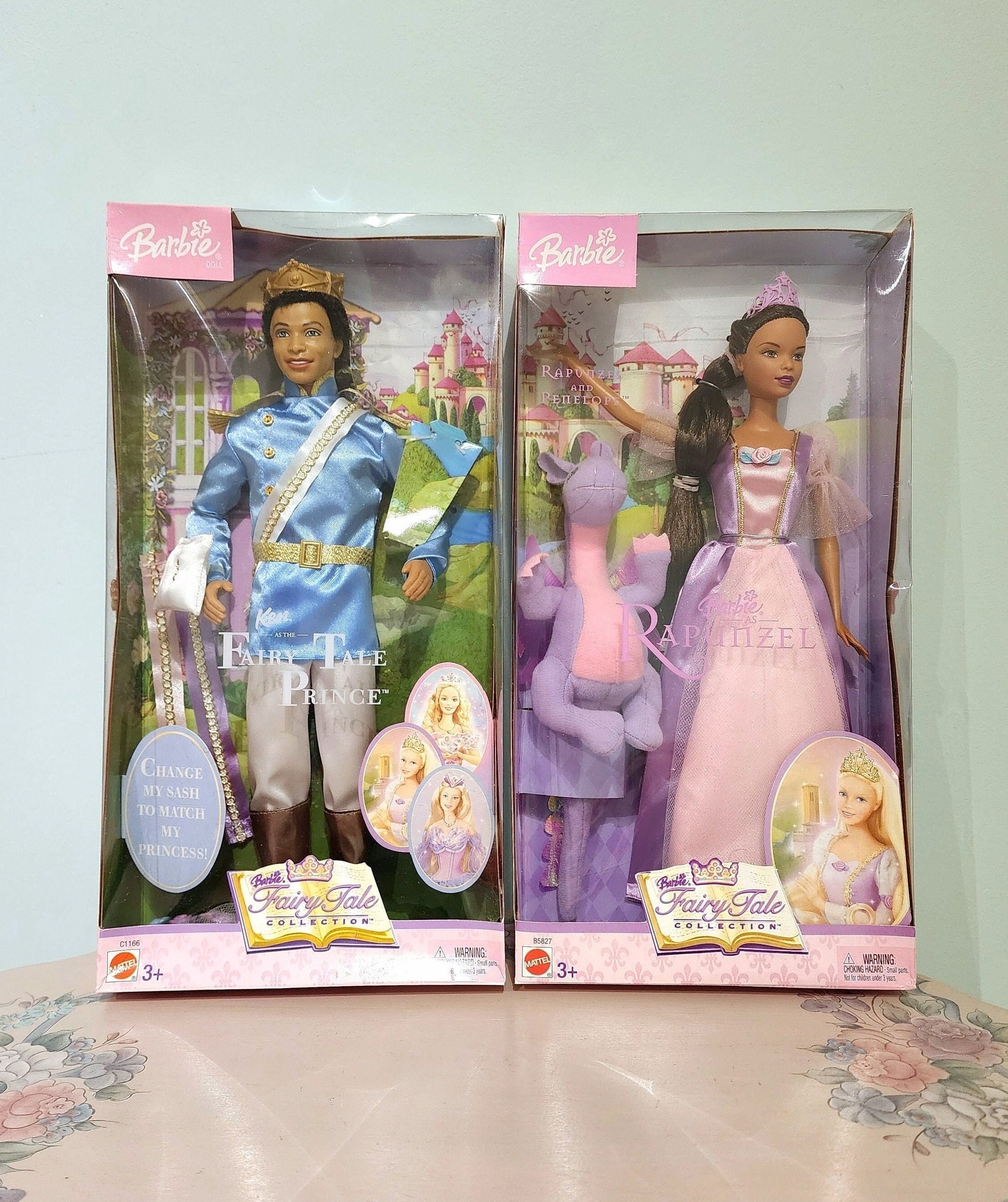 Rapunzel barbie doll set sales