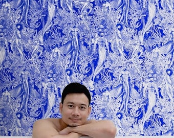 Wall Decor, ATLANTIS Peel and Stick Wallpaper