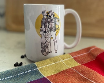 Cups of Joe, RODEO BOYS Gay Graphic Coffee Mug