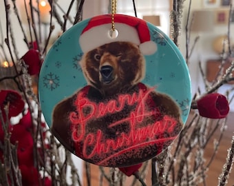 A Nutty Knotty Holiday---- Ornaments, BEARY CHRISTMAS