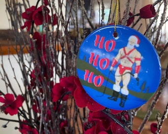 A Nutty Knotty Holiday---- Ornaments, SANTA DADDY