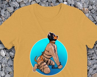 Puppy Power---GOOD BOY Gay Graphic T-Shirt