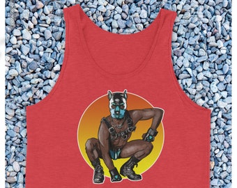 Puppy Power---SIT Gay Graphic Tank Top