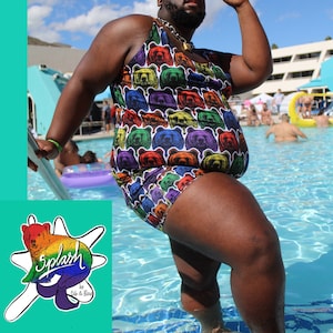 SPLASH SWIMWEAR, Proud Bears Gay Graphic Bikini and Sunga