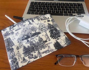 Travel, INTO THE WOODS Zipper Pouches