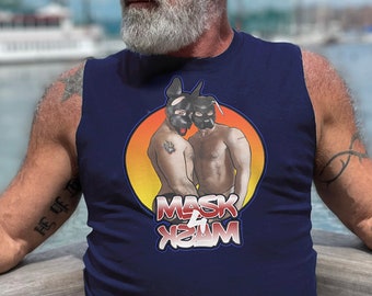 Puppy Power---MASK4KSAM Gay Muscle Tee