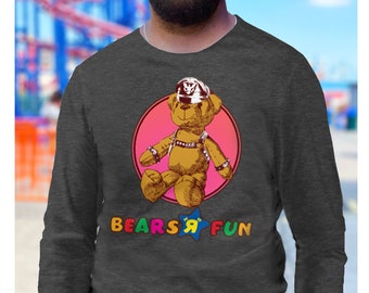 Bear Invasion, BEARS R FUN Graphic Long Sleeve T-shirts