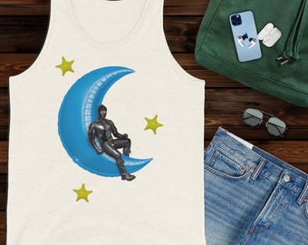 ArtPop, MAN on the MOON Gay Graphic Tank Top