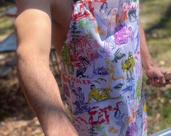 Gayprons, COLOR OF SUMMER Apron
