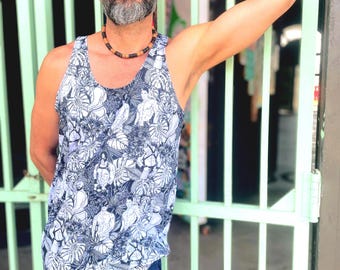 Bare NecessiTEES, MEAT RACK All Over Print Gay Graphic Tank Top