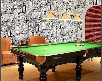 Wall Decor, THE MEAT RACK Peel and Stick Wallpaper