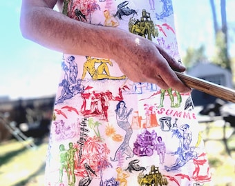 Gayprons, COLOR OF SUMMER Apron