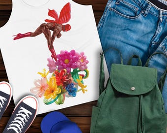 ArtPop, BUTTERFLY Gay Graphic All Over Print Tank Top
