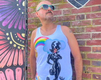 ArtPop, HERE COMES the RAIN, Gay Graphic All Over Print Tank Top