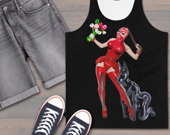 ArtPop, I Can BUY MYSELF FLOWERS, Gay Graphic All Over Print Tank Top