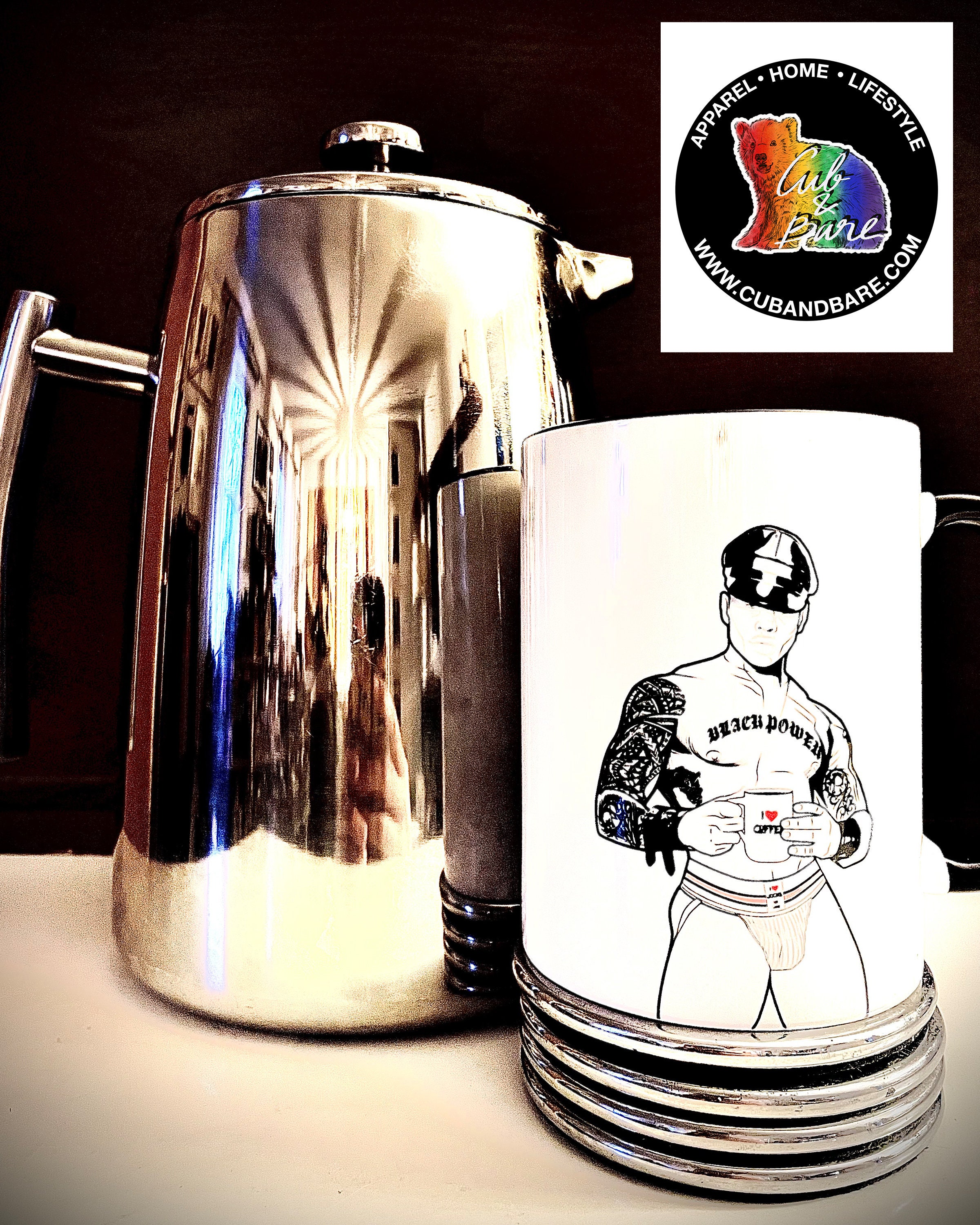 Cups Of Joe Bdsm Hunks Coffee Mugs