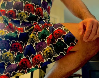 Gayprons, PROUD BEARS Gay Graphic Apron