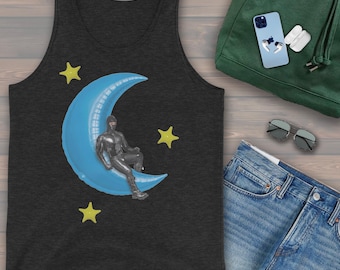 ArtPop, MAN on the MOON Gay Graphic Tank Top