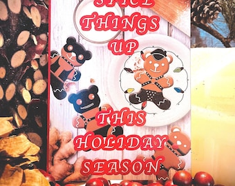 A Nutty Holiday 2025----SPICE THINGS UP Set of 8 Xmas Cards
