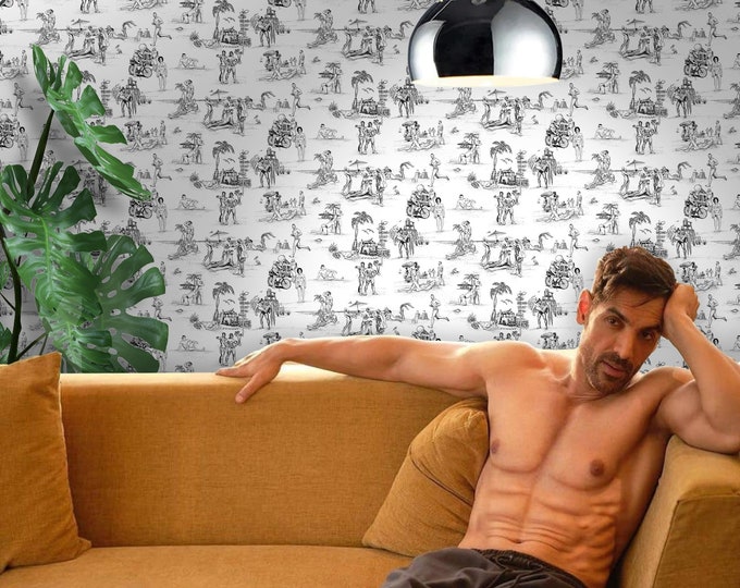 Featured listing image: Wall Decor, GAY SUMMER Peel and Stick Wallpaper