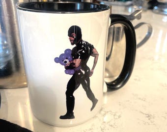 Cups of Joe, BLACK AND BLUE Coffee Mug