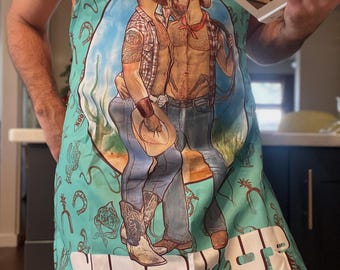 Gayprons, GIDDY UP Gay Graphic Apron