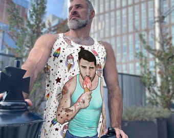 Tutti Frutti, SOFT SERVICE All Over Print Tank Top