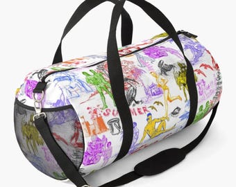 Travel, COLOR OF SUMMER Duffle Bags