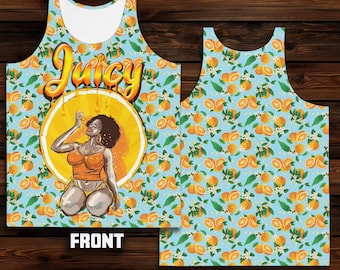 Tutti Frutti, JUICY All Over Print Tank Top