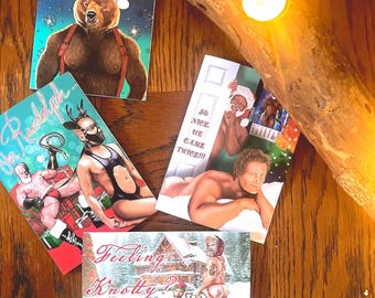 A Nutty Holiday 2025---- LETTERS TO SANTA Set of 8 Xmas Cards