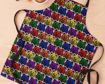 Gayprons, PROUD BEARS Gay Graphic Apron