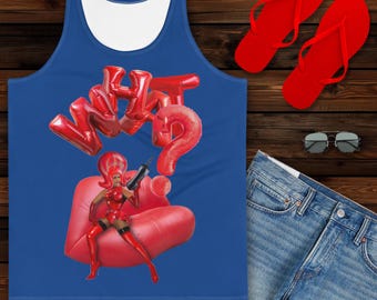 ArtPop, WHAT THE F...Gay Graphic All Over Print Tank Top