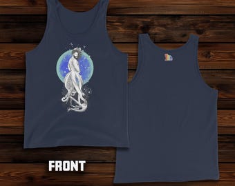 Ocean Bottoms--OCEANUS Gay Graphic Tank Top