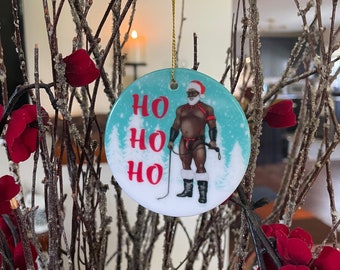 A Nutty Knotty Holiday---- Ornaments, DADDY SANTA