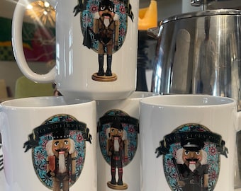 A Nutty Knotty Holiday----Coffee Mugs, LETS GET CRACKIN