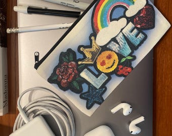 Travel, LOVE IS LOVE Zipper Pouches