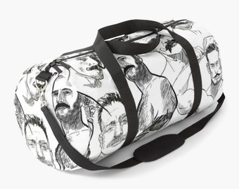 Travel, MUSTACHIO Duffle Bags